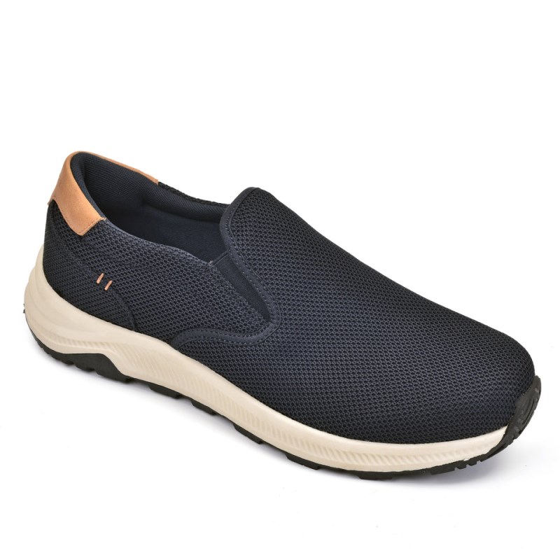 Rockport Fulton Slip-On Men Sneakers Navy Singapore | GR2-76257