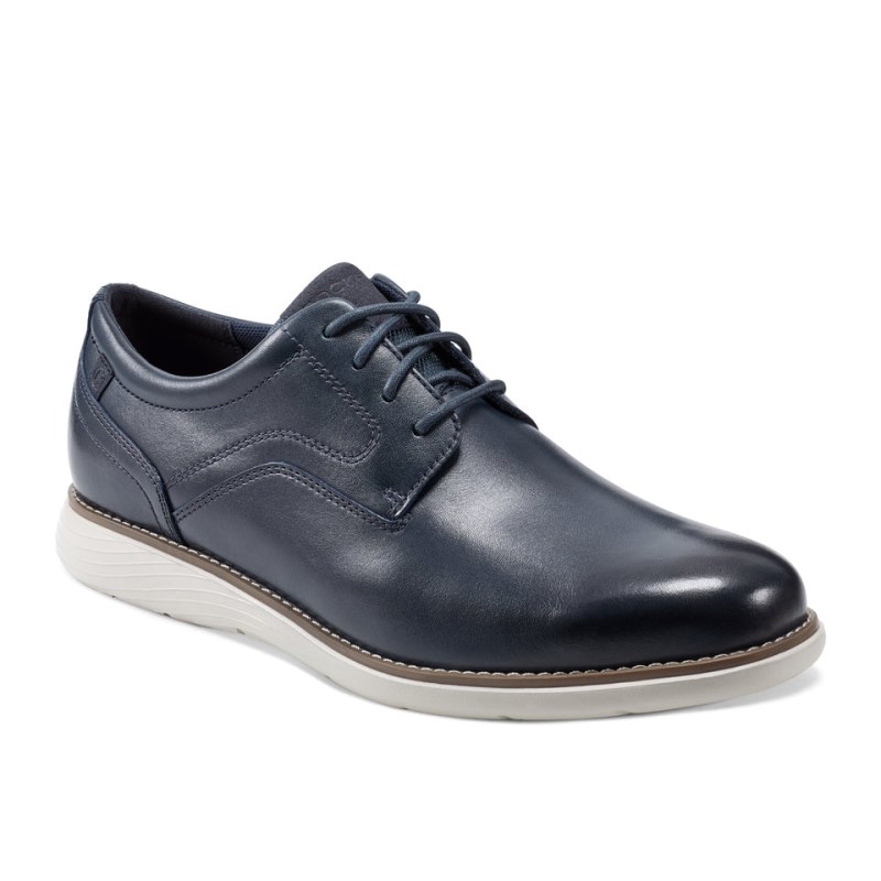 Rockport Garett Plain Toe Men Oxford Shoes Navy Singapore | JG8-29532