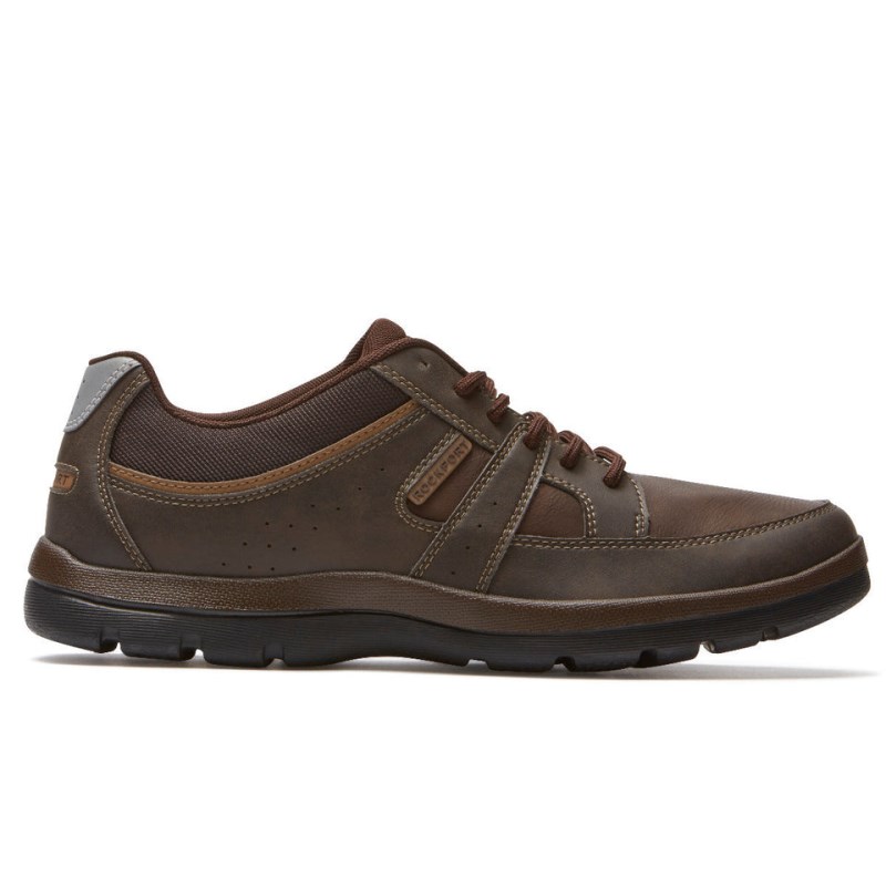 Rockport Get Your Kicks Blucher Men Casual Shoes Brown Singapore | KM2-98489