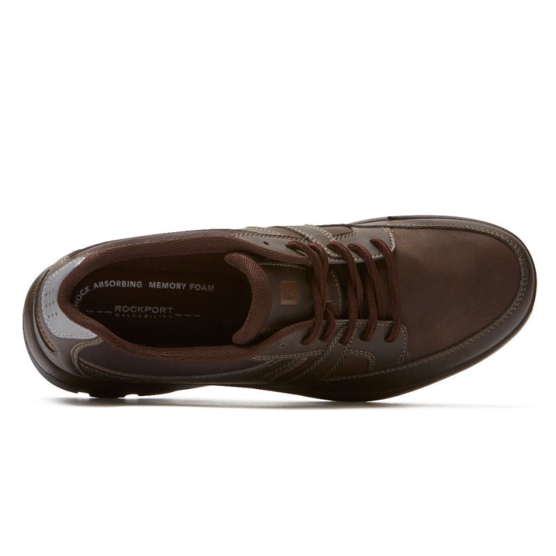 Rockport Get Your Kicks Blucher Men Casual Shoes Brown Singapore | KM2-98489