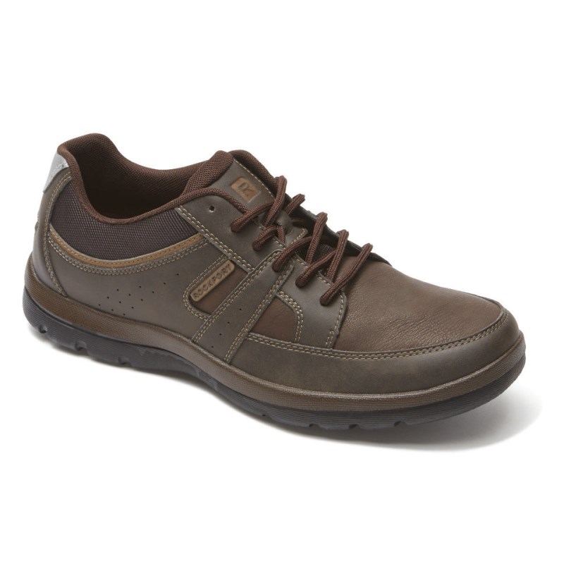 Rockport Get Your Kicks Blucher Men Casual Shoes Brown Singapore | KM2-98489