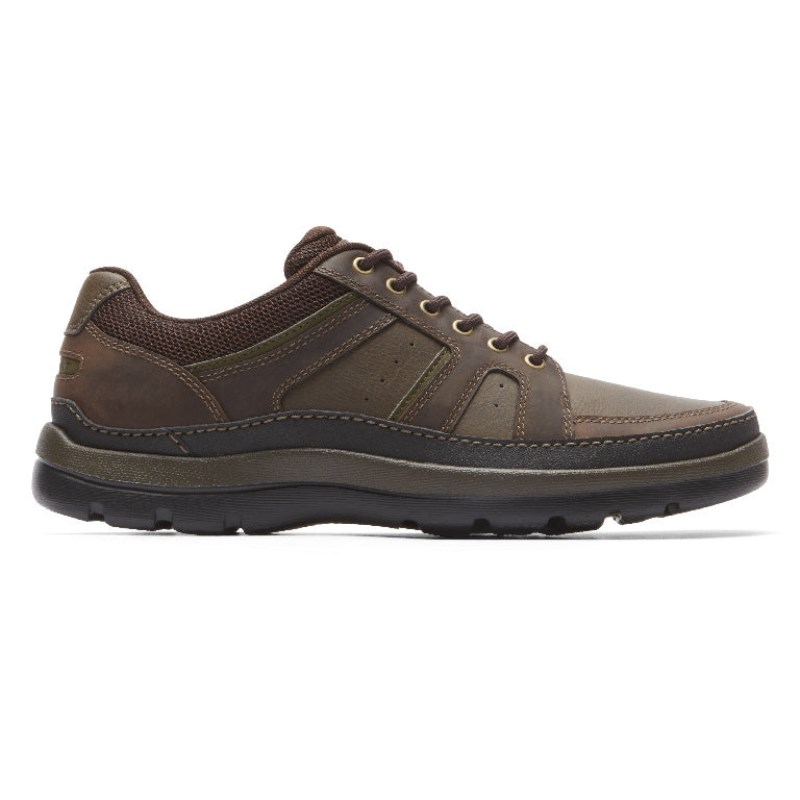 Rockport Get Your Kicks Mudguard Blucher Men Casual Shoes Dark Brown Singapore | YQ5-50015