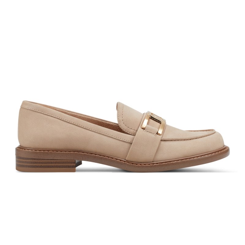 Rockport Harleen Women Loafers Beige Singapore | CR1-60846