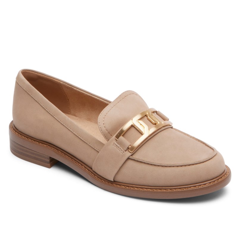 Rockport Harleen Women Loafers Beige Singapore | CR1-60846