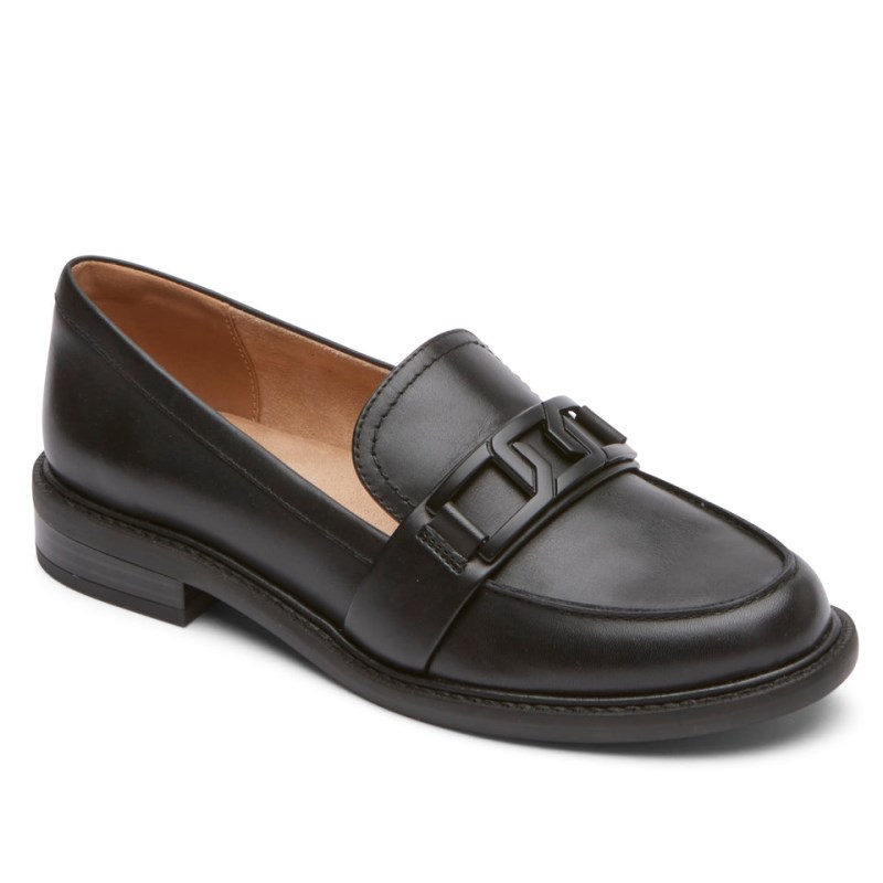 Rockport Harleen Women Loafers Black Singapore | BO4-58955