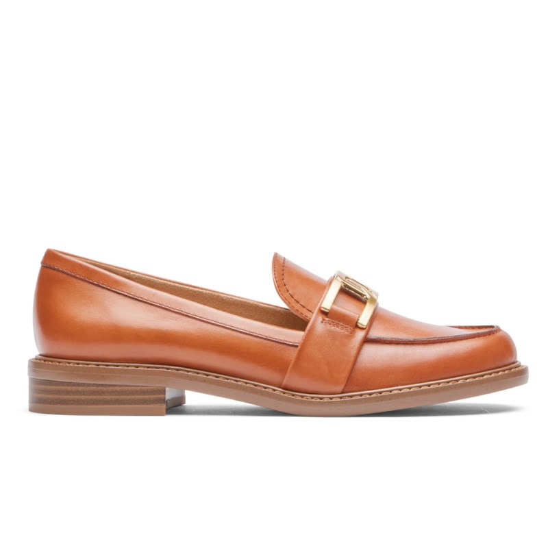 Rockport Harleen Women Loafers Brown Singapore | CD0-89498