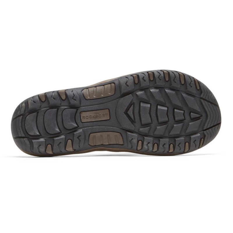 Rockport Hayes Thong Men Sandals Brown Singapore | VR9-22092