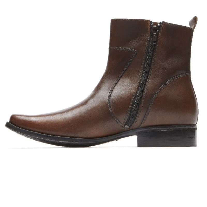 Rockport High Trend Toloni Men Booties Brown Singapore | PE8-37173