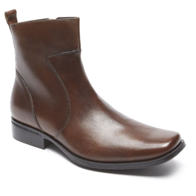 Rockport High Trend Toloni Men Booties Brown Singapore | PE8-37173