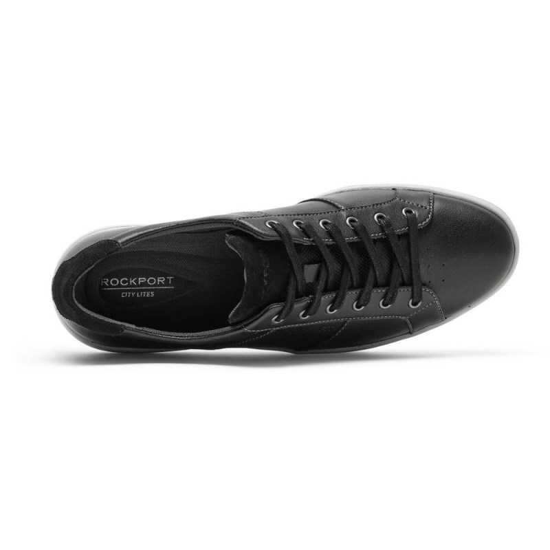 Rockport Jarvis Lace-to-Toe Men Sneakers Black Singapore | DG0-95649