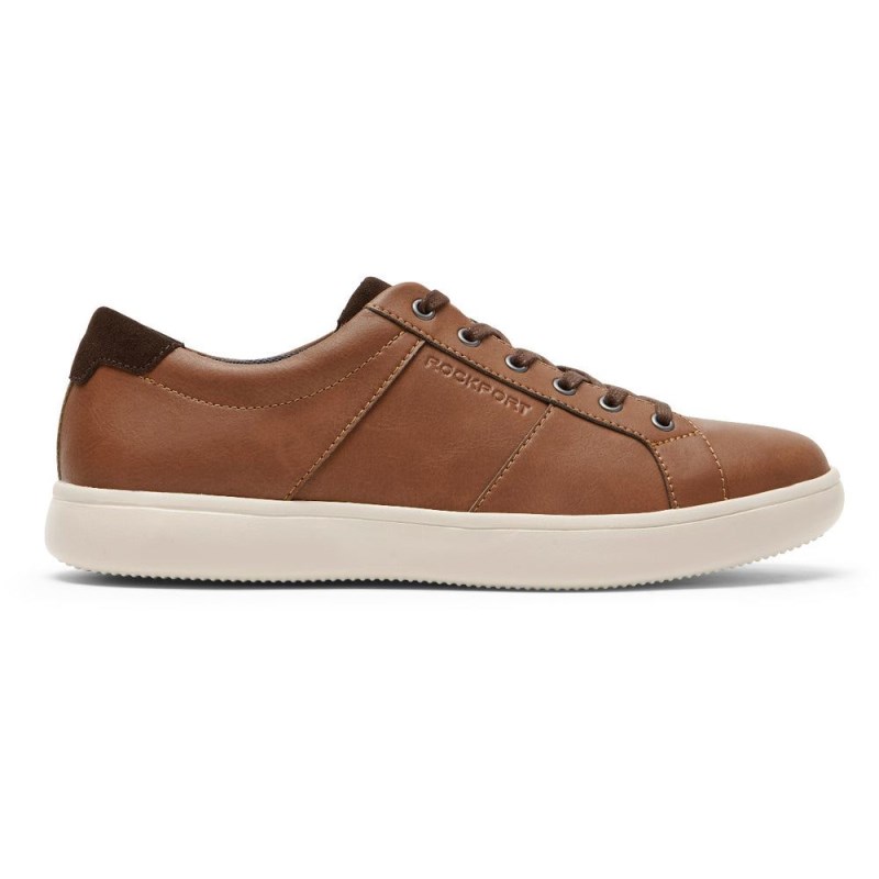 Rockport Jarvis Lace-to-Toe Men Sneakers Brown Singapore | JF2-77847