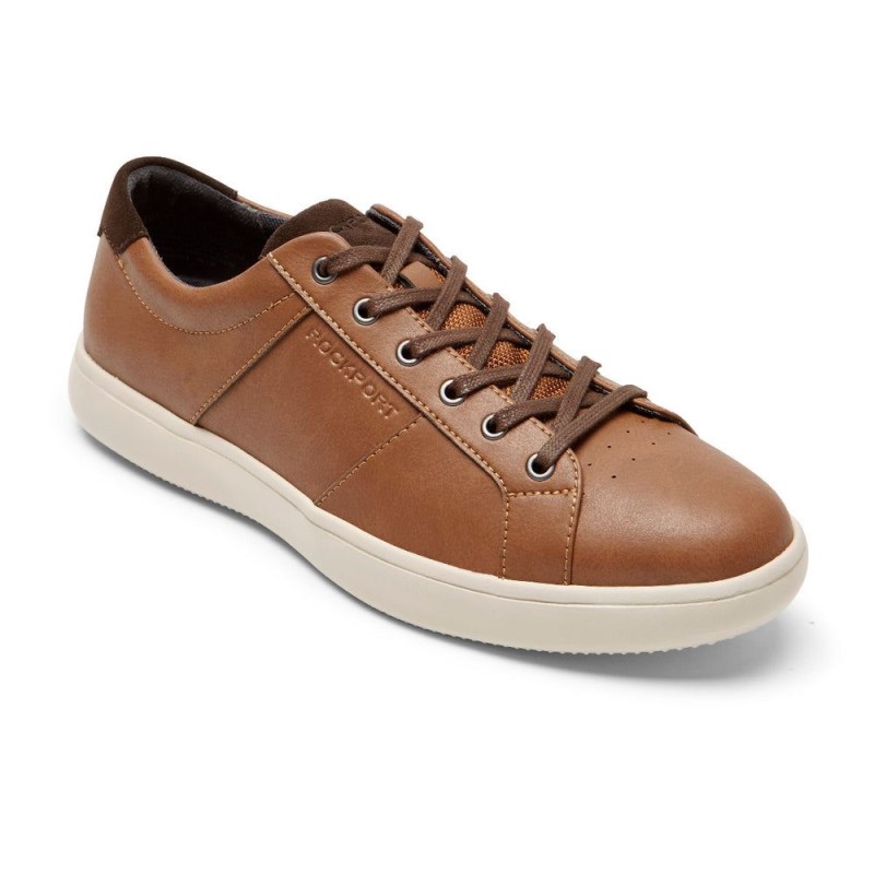 Rockport Jarvis Lace-to-Toe Men Sneakers Brown Singapore | JF2-77847