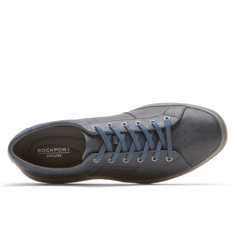 Rockport Jarvis Lace-to-Toe Men Sneakers Navy Singapore | BY4-41154