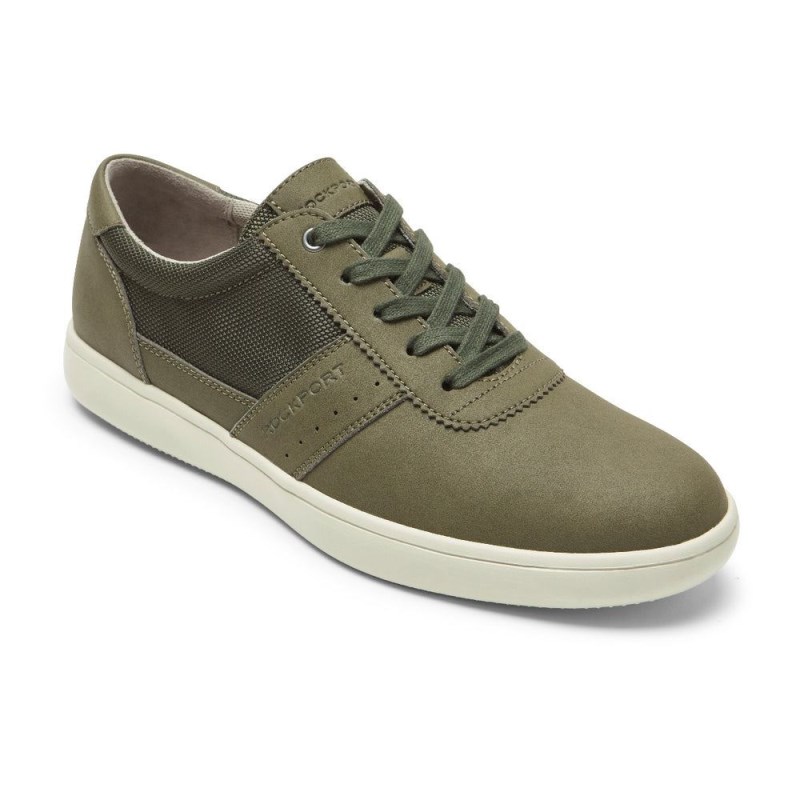 Rockport Jarvis Men Sneakers Olive Singapore | DH7-47274