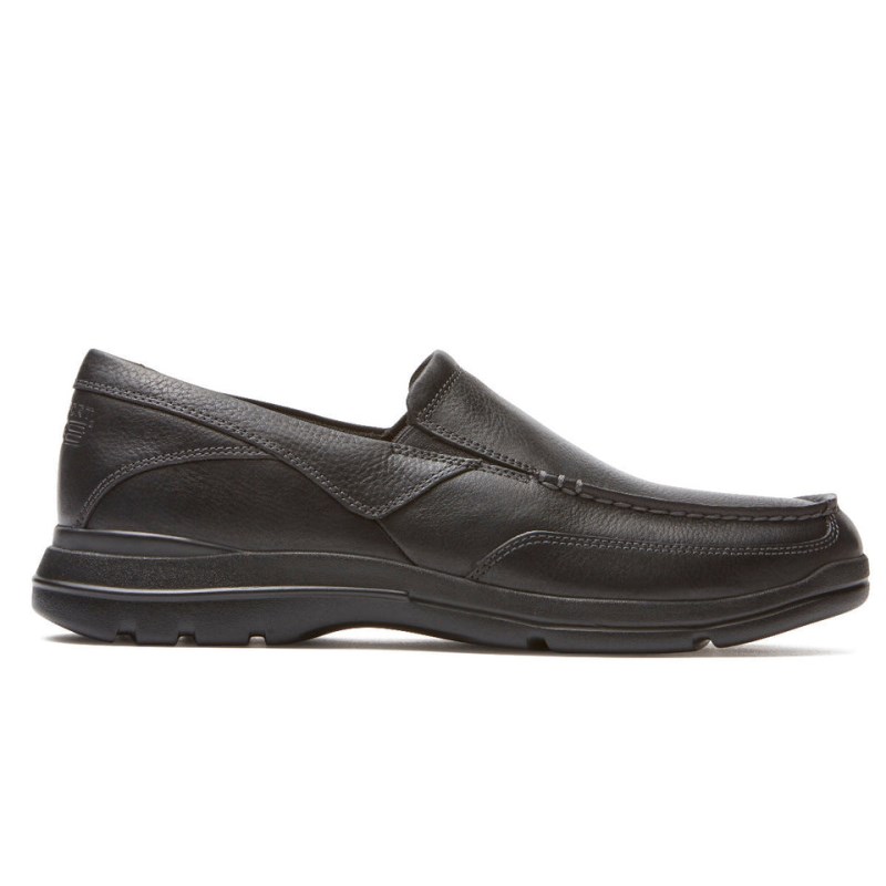 Rockport Junction Point Slip-On Men Loafers Black Singapore | NA5-19611