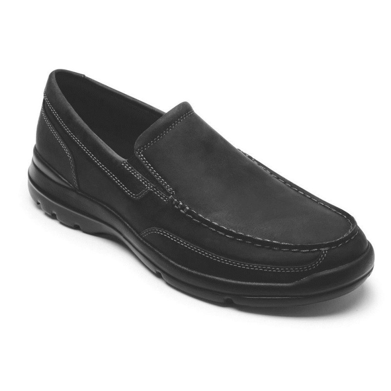 Rockport Junction Point Slip-On Men Loafers Dark Grey Singapore | JO4-48974