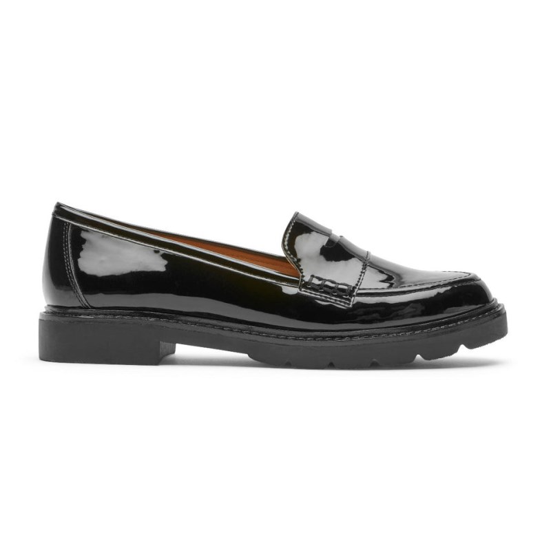 Rockport Kacey Penny Women Loafers Black Singapore | AB0-32033