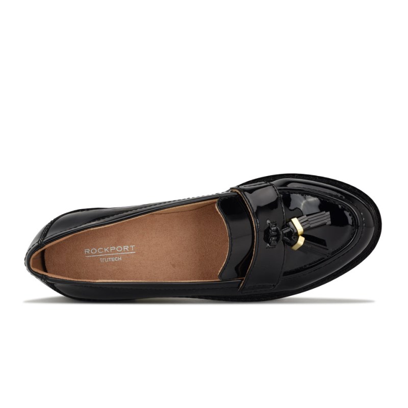 Rockport Kacey Tassel Women Loafers Black Singapore | TY0-24942