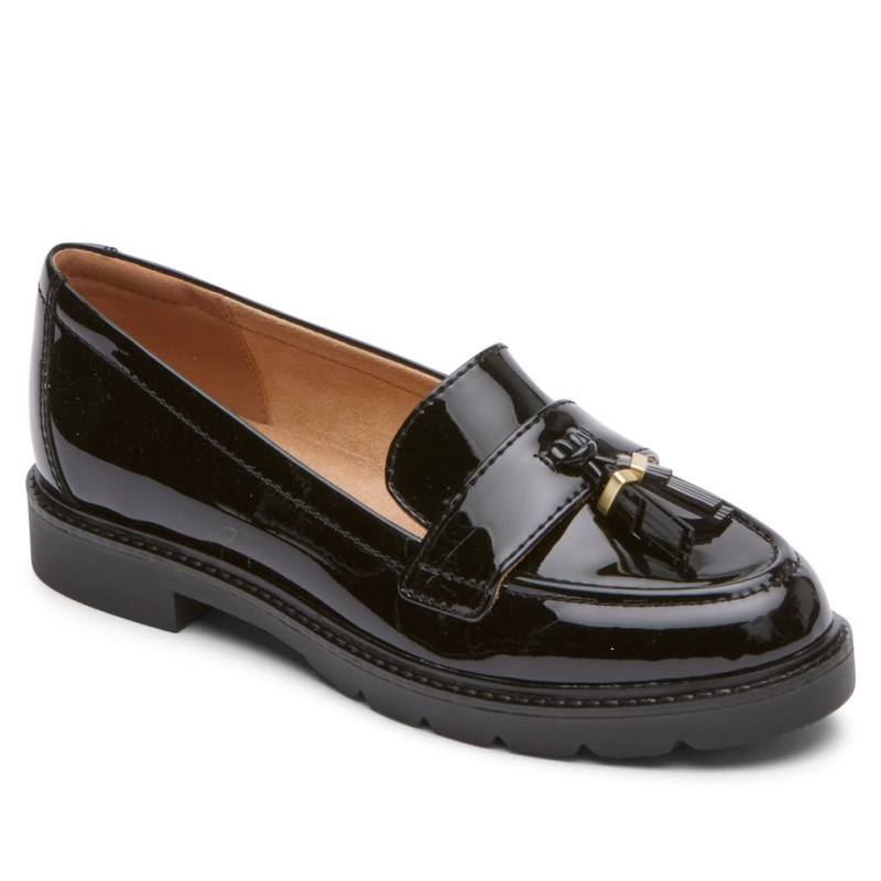 Rockport Kacey Tassel Women Loafers Black Singapore | TY0-24942