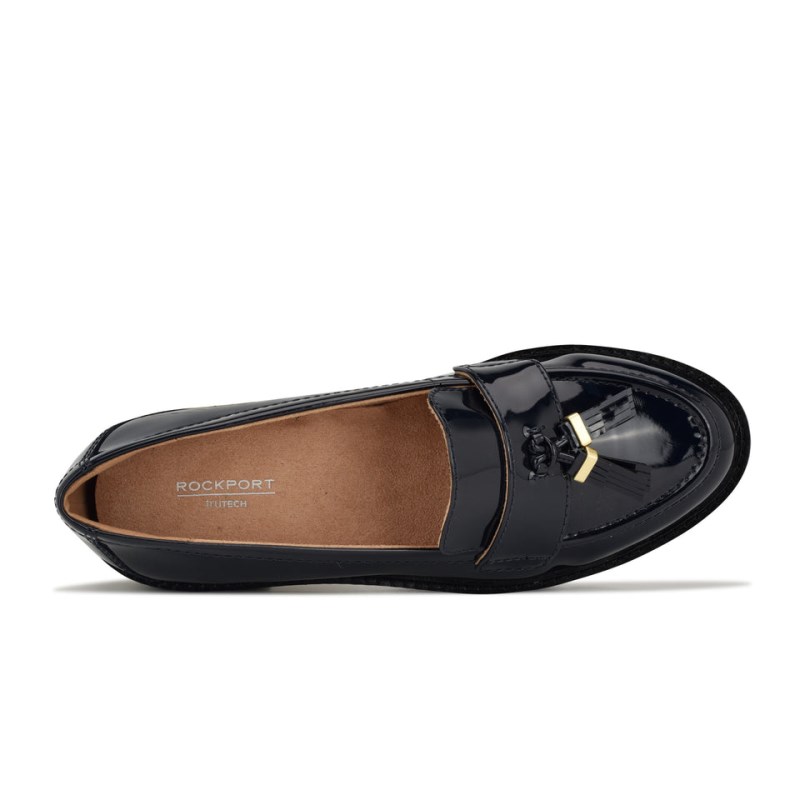 Rockport Kacey Tassel Women Loafers Navy Singapore | VY5-81968