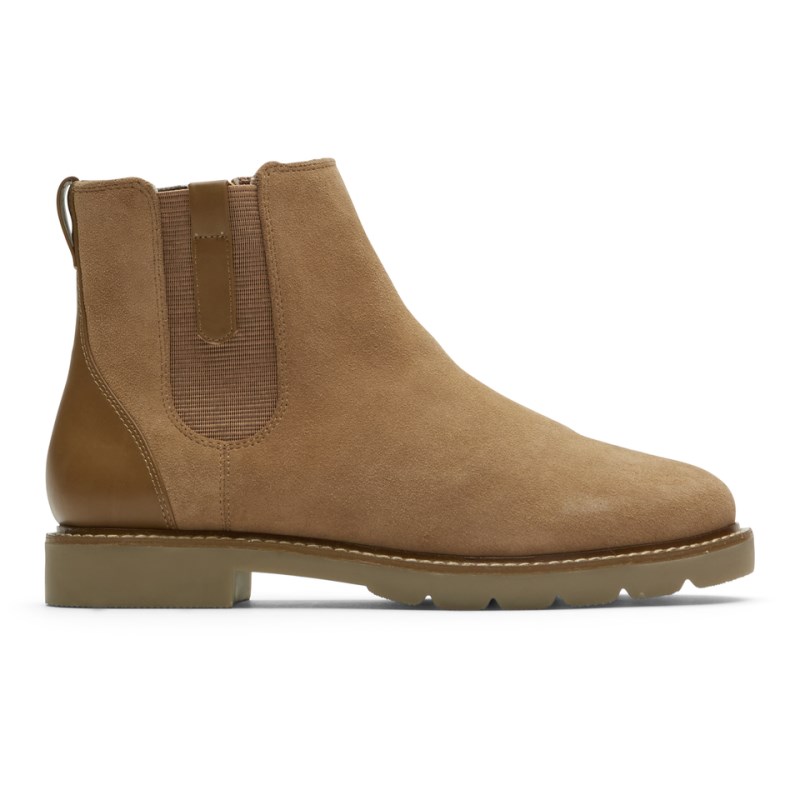 Rockport Kacey Women Chelsea Boots Brown Singapore | KB4-59945