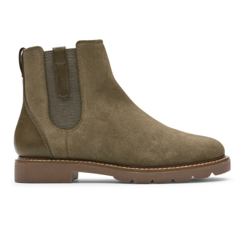 Rockport Kacey Women Chelsea Boots Green Singapore | LT9-58955