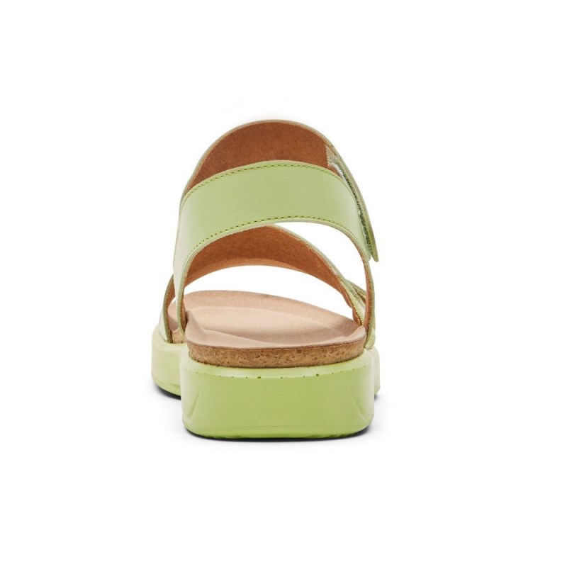 Rockport Kells Bay 3-Strap Women Sandals Green Singapore | KA0-03750