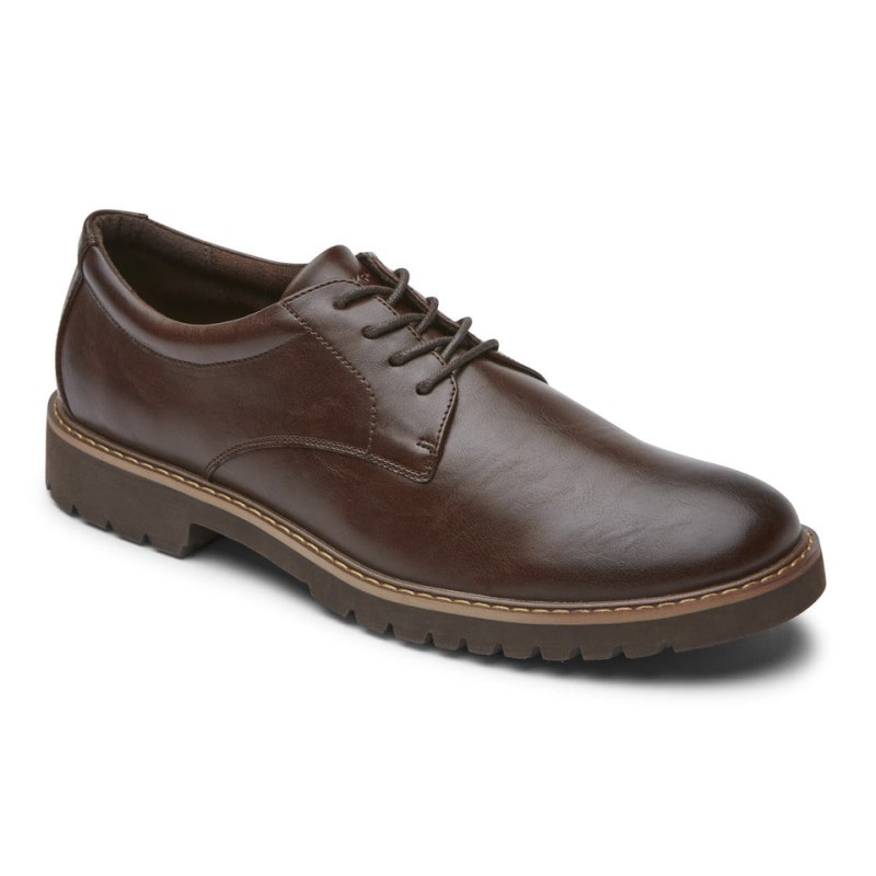 Rockport Kevan Men Oxford Shoes Brown Singapore | BM4-87408