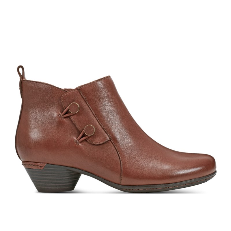 Rockport Larsa Casual Women Booties Dark Brown Singapore | VB3-00540