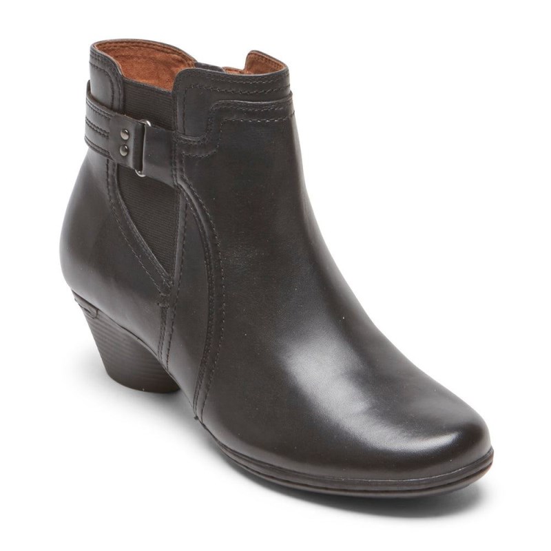 Rockport Laurel Women Booties Black Singapore | BO2-38423