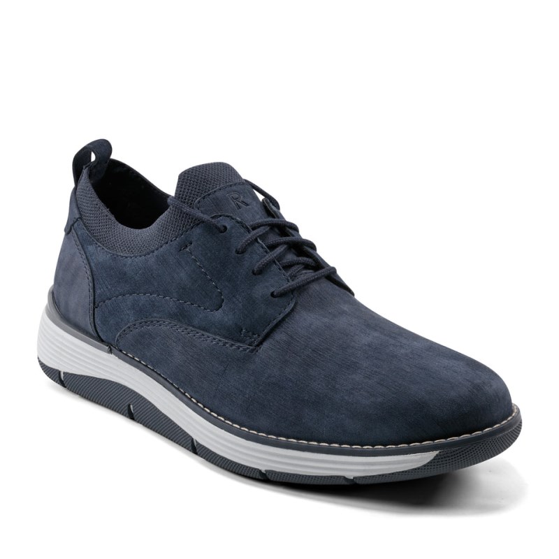 Rockport Lukah Lace-up Men Sneakers Dark Blue Singapore | XP1-59335