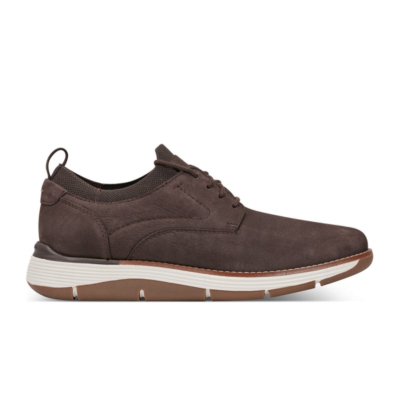 Rockport Lukah Lace-up Men Sneakers Dark Brown Singapore | LS6-98719