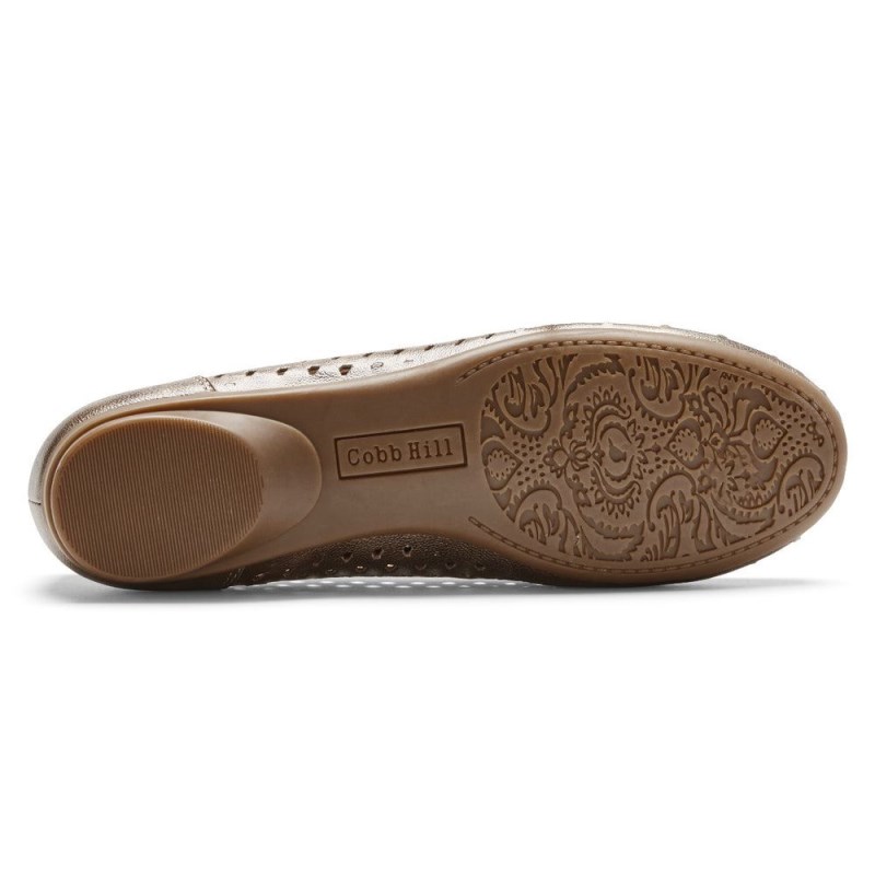 Rockport Maiika Woven Slip-On Women Loafers Gold Singapore | AT3-42354