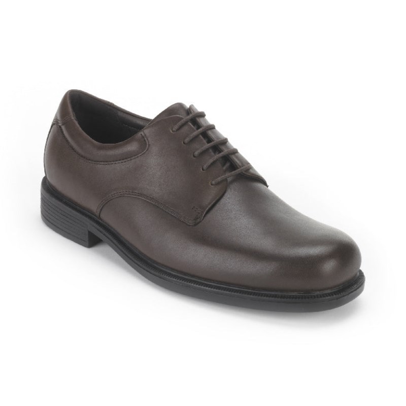 Rockport Margin Oxford Men Dress Shoes Chocolate Singapore | HN9-71157