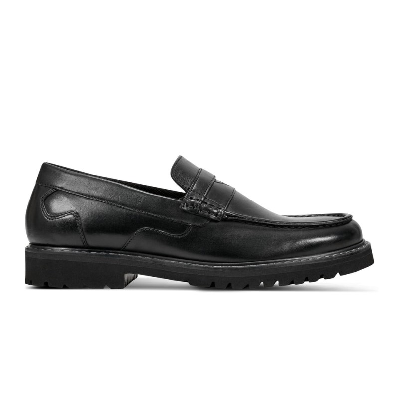 Rockport Maverick Penny Men Loafers Black Singapore | GP7-75277