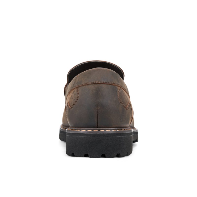 Rockport Maverick Penny Men Loafers Dark Brown Singapore | FK5-99339