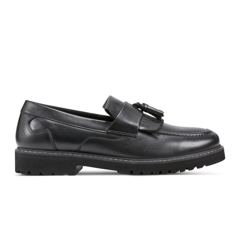 Rockport Maverick Tassel Men Loafers Black Singapore | VY2-64436