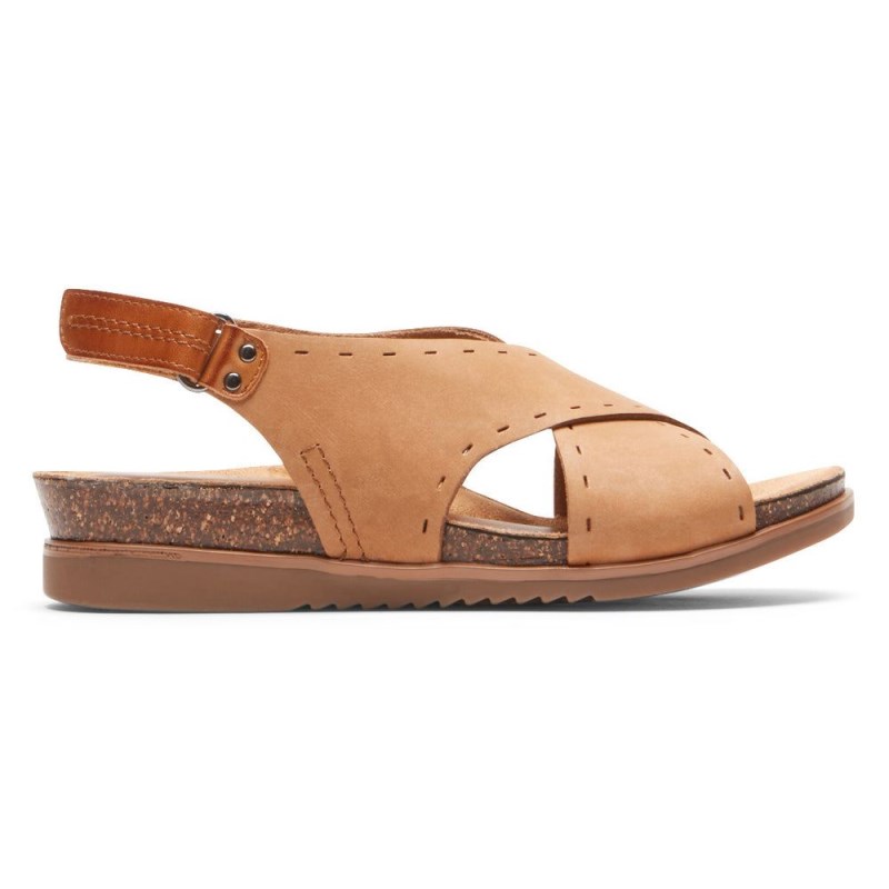 Rockport May Slingback Women Sandals Brown Singapore | MR5-53025