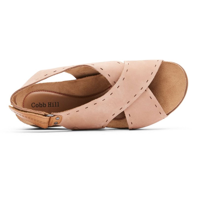 Rockport May Slingback Women Sandals Pink Singapore | YP8-12281