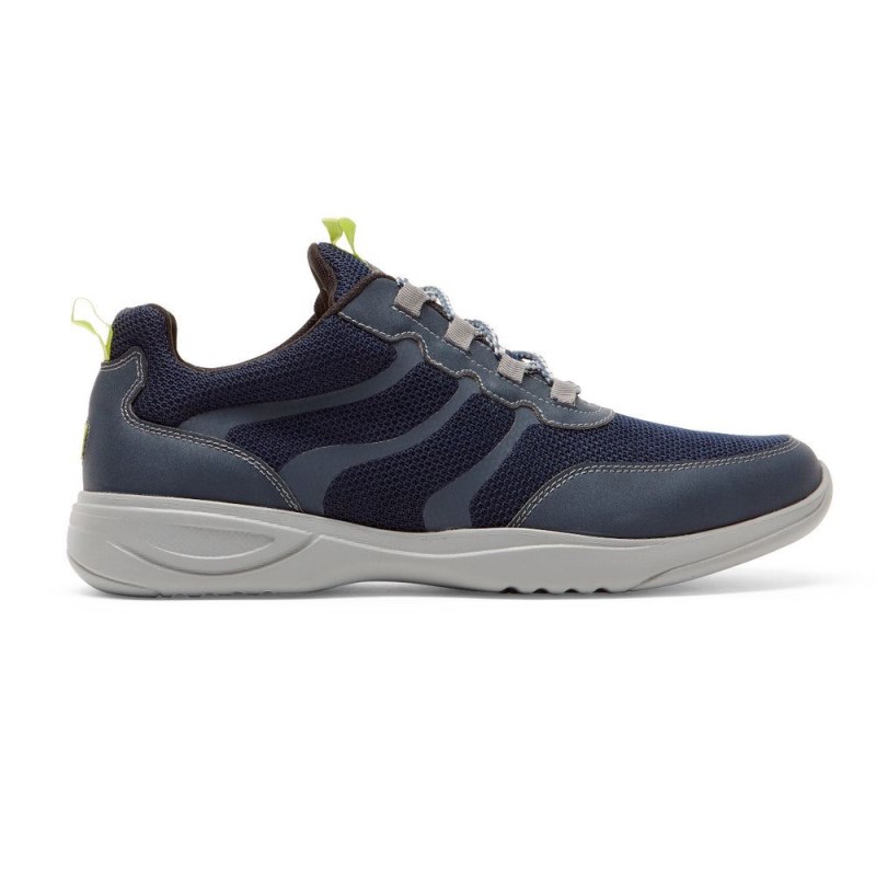 Rockport Metro Path Ghillie Men Sneakers Navy Singapore | KE9-02200