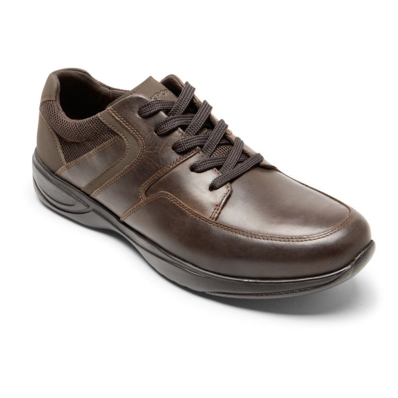 Rockport Metro Path Men Sneakers Dark Brown Singapore | AN5-57275