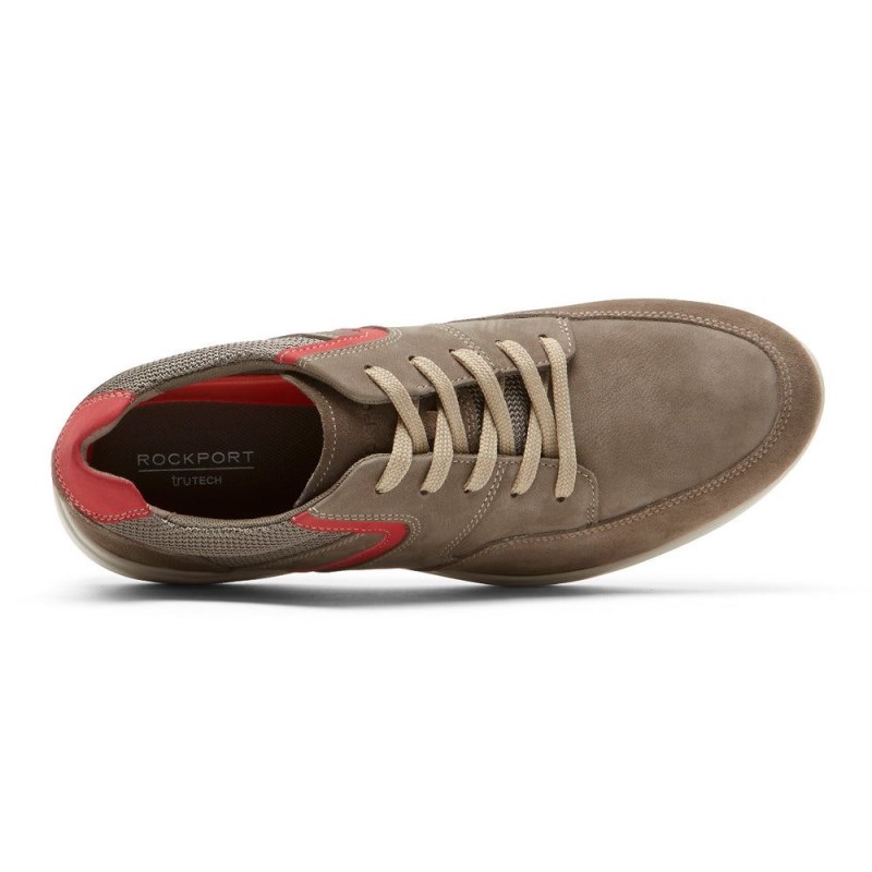 Rockport Metro Path Men Sneakers Grey Brown Singapore | LR1-56525