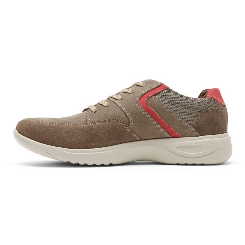 Rockport Metro Path Men Sneakers Grey Brown Singapore | LR1-56525