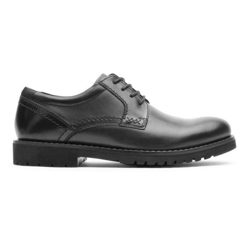 Rockport Mitchell Men Oxford Shoes Black Singapore | UO4-05890