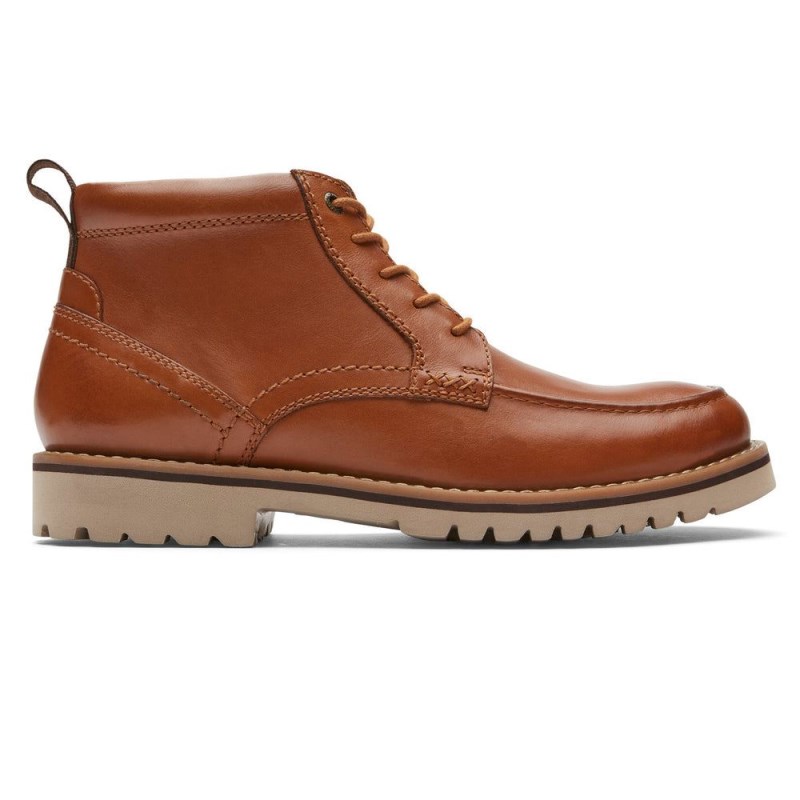 Rockport Mitchell Moc Men Winter Boots Brown Singapore | XZ3-93399