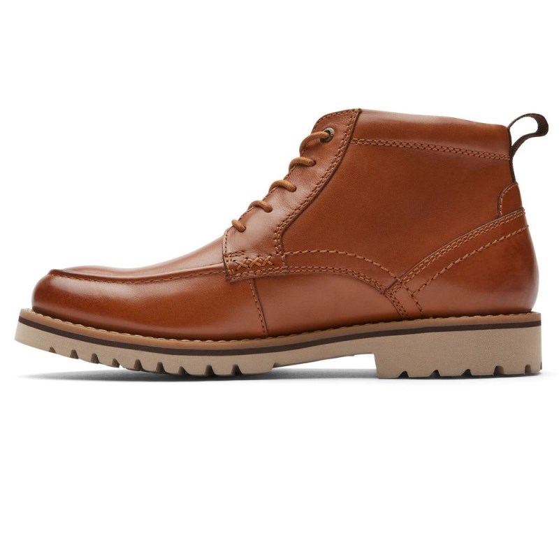 Rockport Mitchell Moc Men Winter Boots Brown Singapore | XZ3-93399