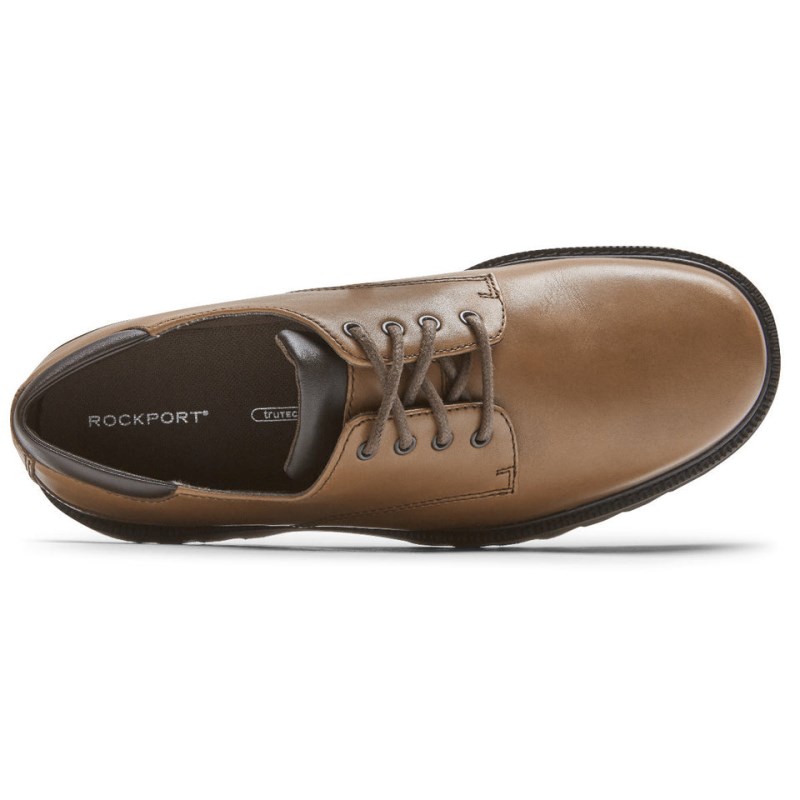 Rockport Northfield Waterproof Men Oxford Shoes Dark Brown Singapore | QE1-95819