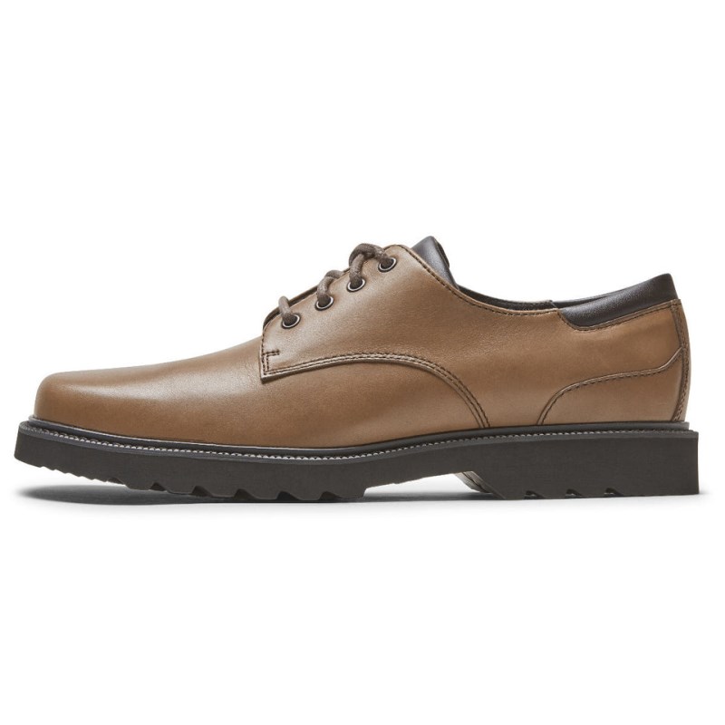 Rockport Northfield Waterproof Men Oxford Shoes Dark Brown Singapore | QE1-95819