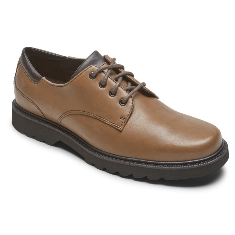 Rockport Northfield Waterproof Men Oxford Shoes Dark Brown Singapore | QE1-95819