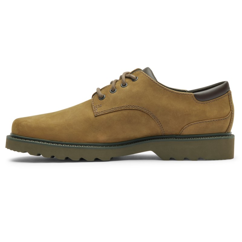 Rockport Northfield Waterproof Men Oxford Shoes Olive Singapore | KP3-51215